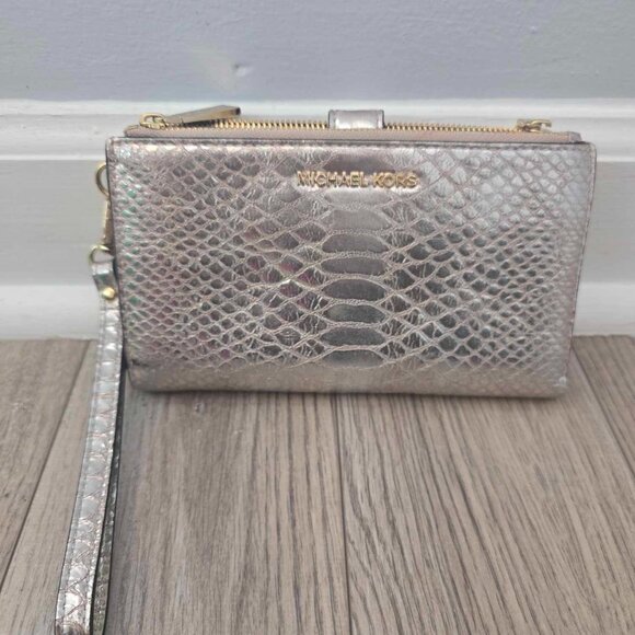 Rose Gold Michael Kors Wallet Purse - Picture 1 of 3